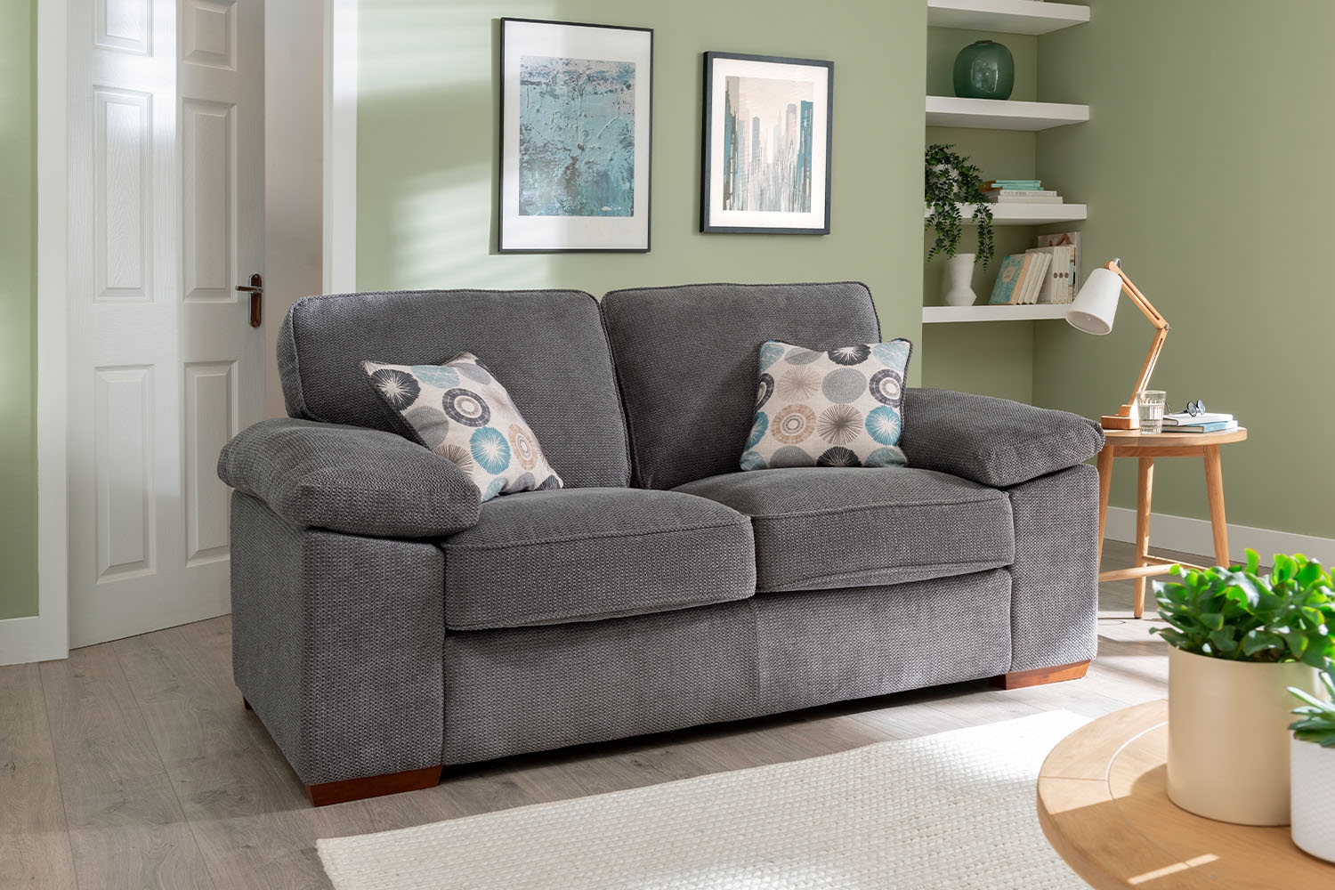 Dream gray discount modular loveseat