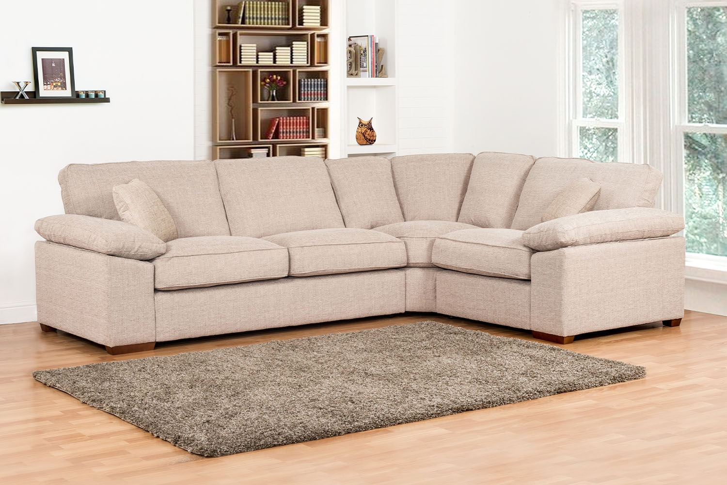 Dream Home Medium Standard Back Corner Sofa Furniture World