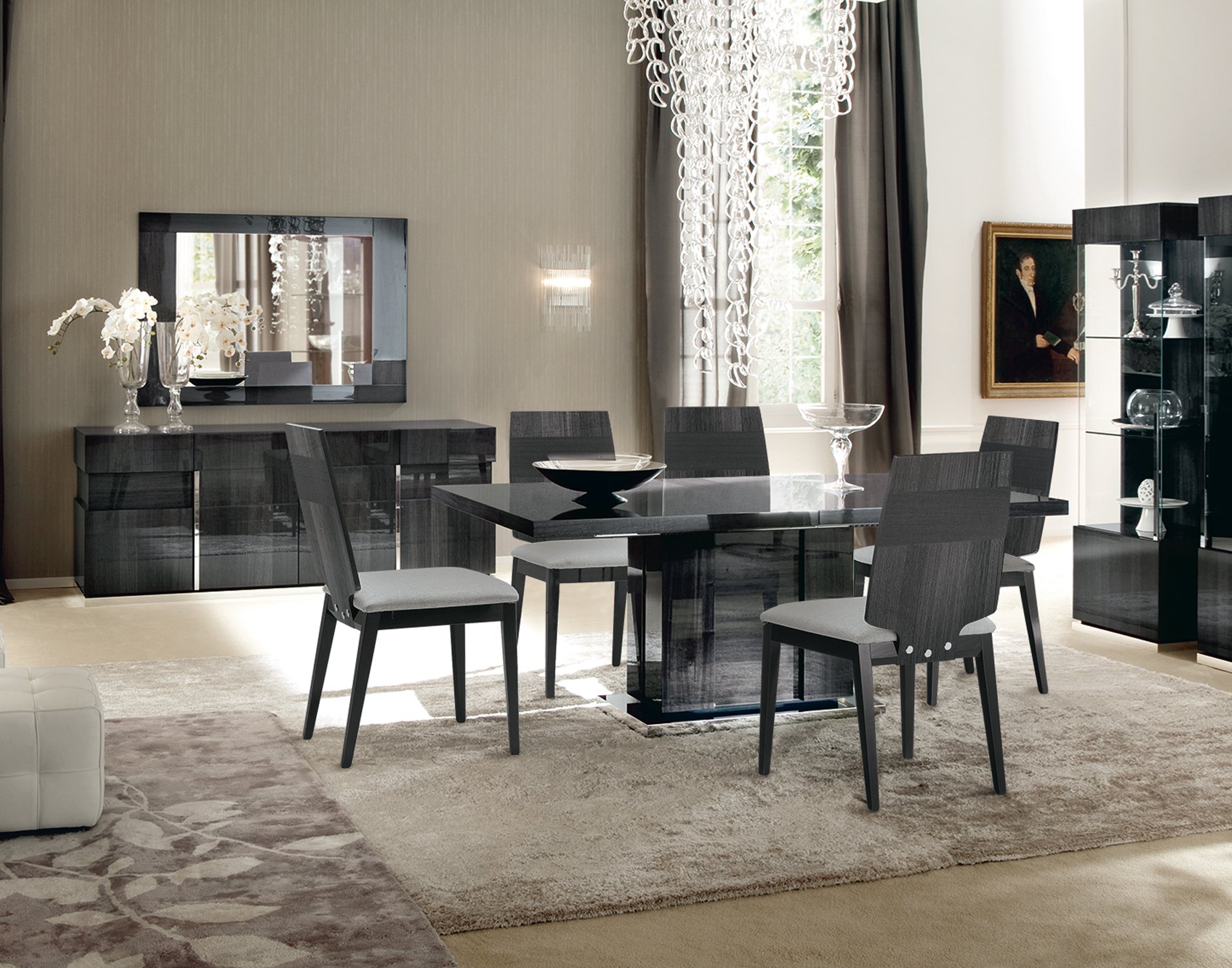 ALF Monte Carlo Dining Table Set 4 Chairs St Moritz