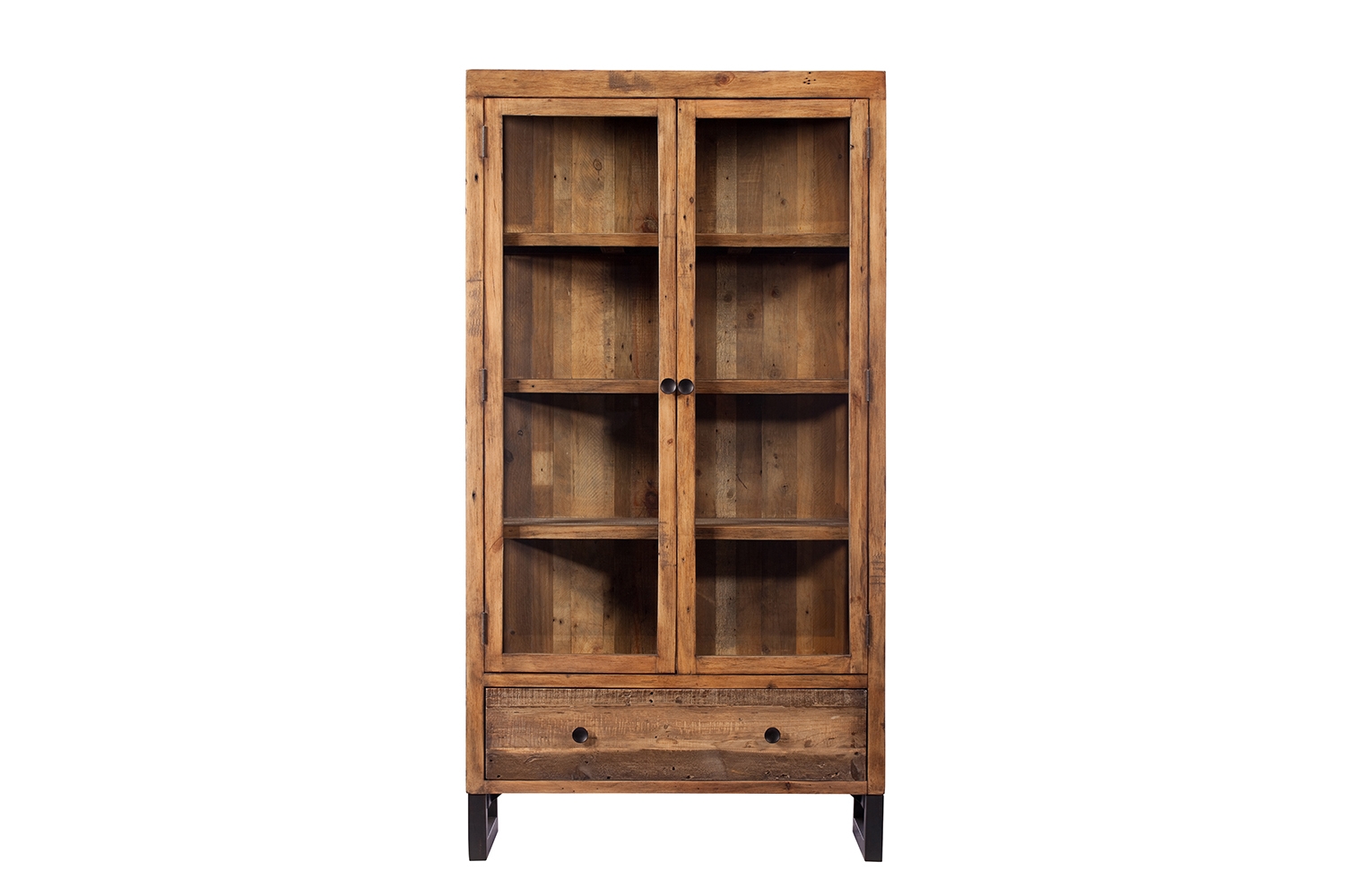 Large wooden display shop cabinet