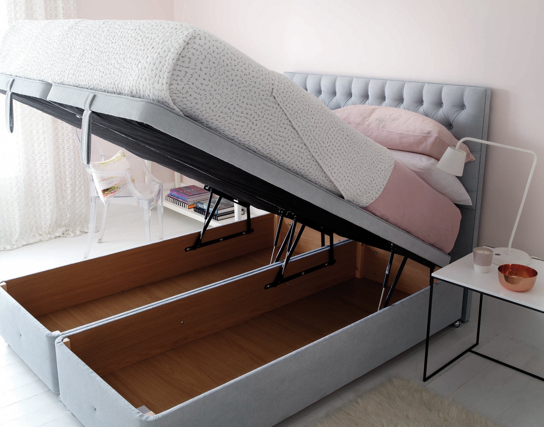 Hypnos Deluxe Luxury No Turn Ottoman Divan Bed Furniture World