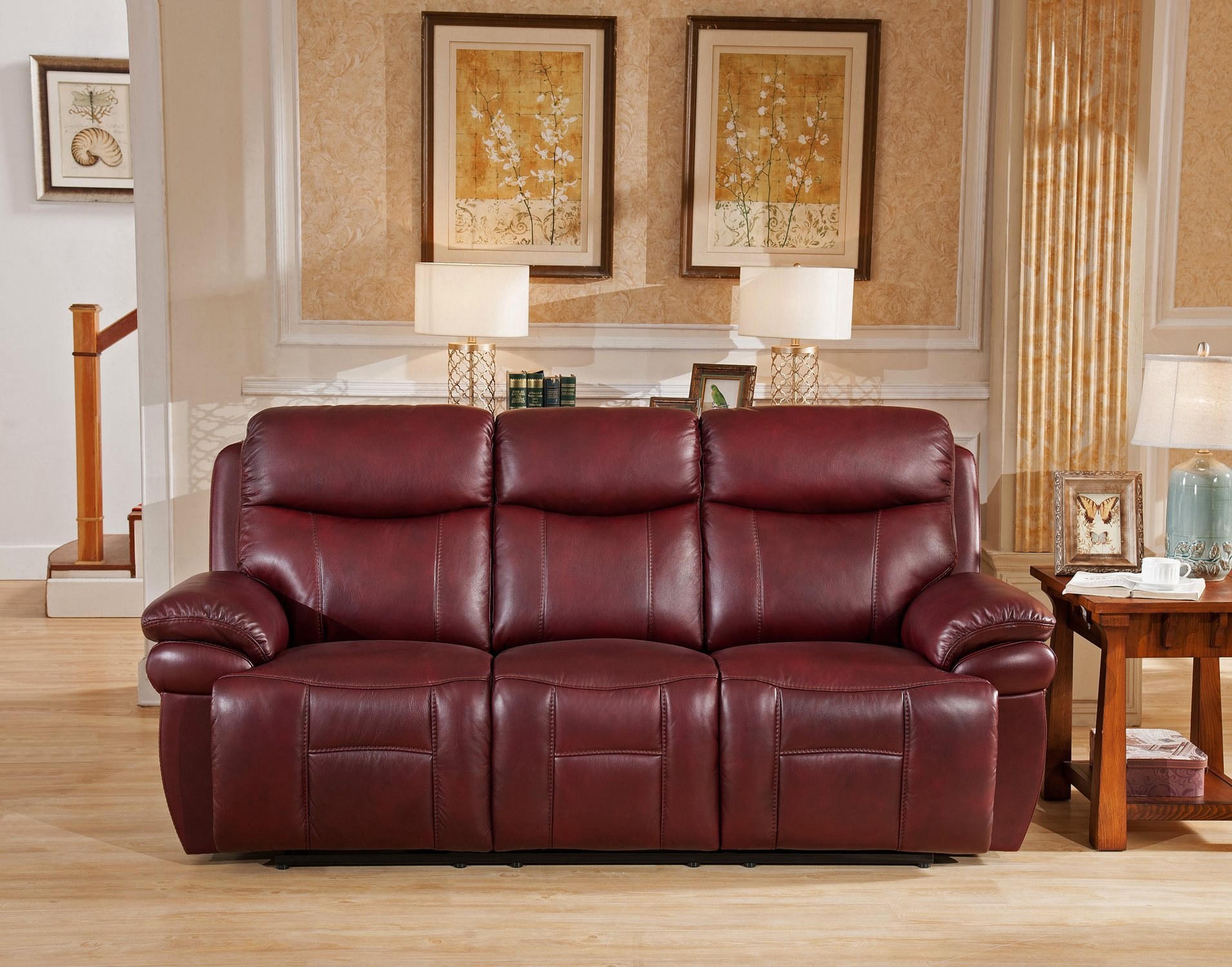 Hyde Line Bellagio 3 Seater Comfort Plus Power Recliner Sofa