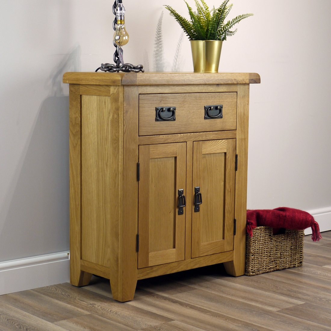Oak City Arklow Oak Small Sideboard Furniture World