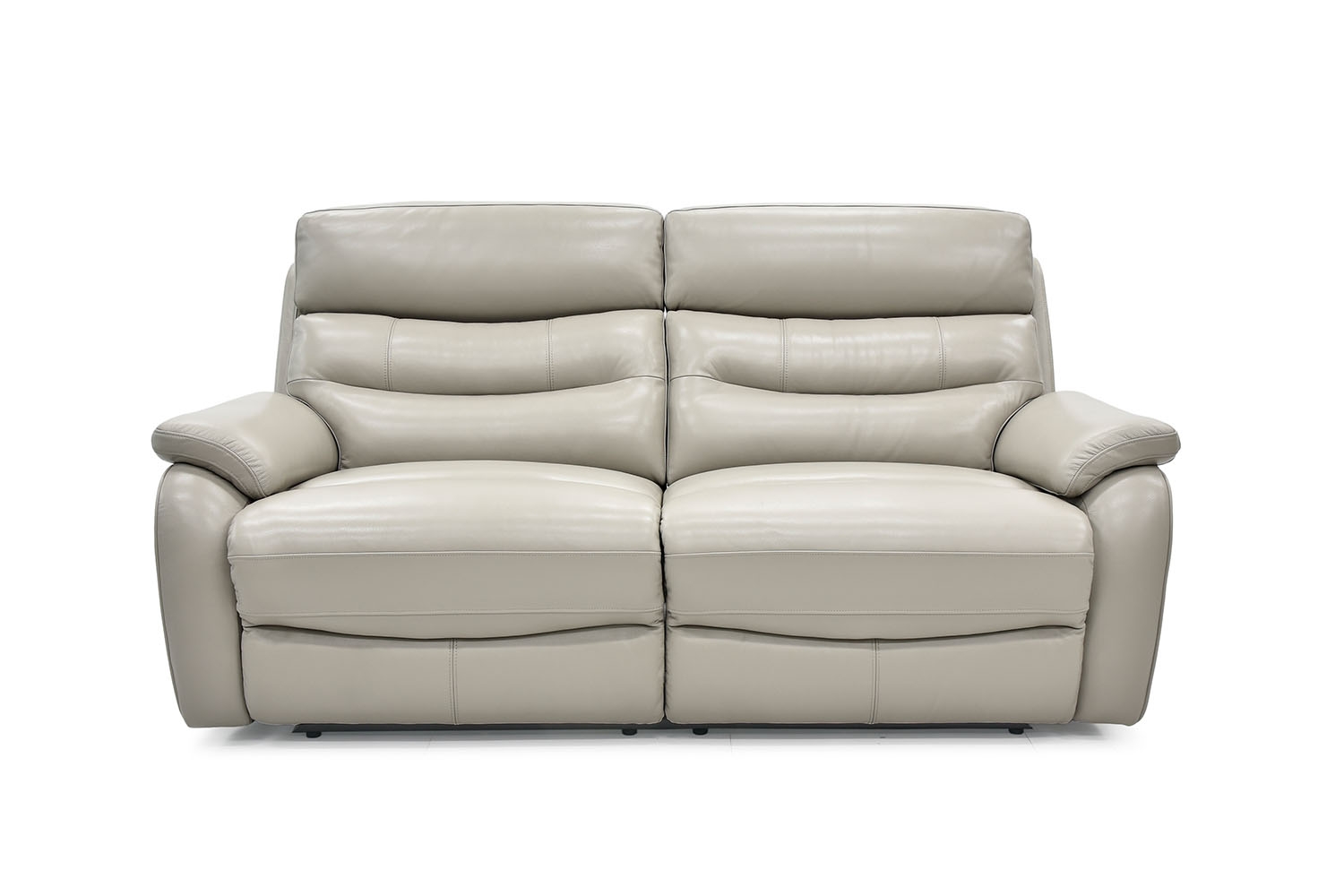 White leather 2 seater recliner sofa online