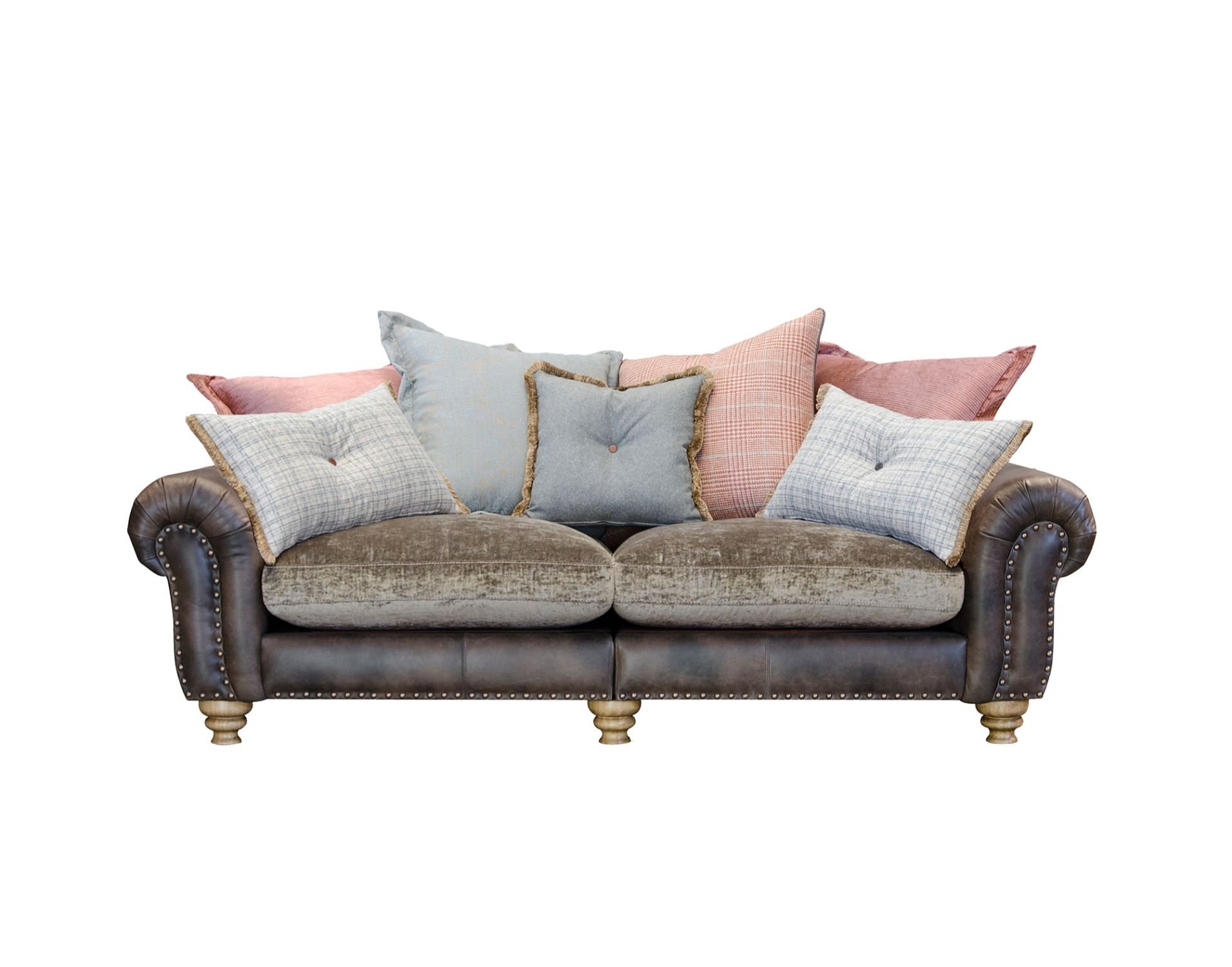 Alexander & James Bloomsbury 3 Seater Large Pillow Back Sofa