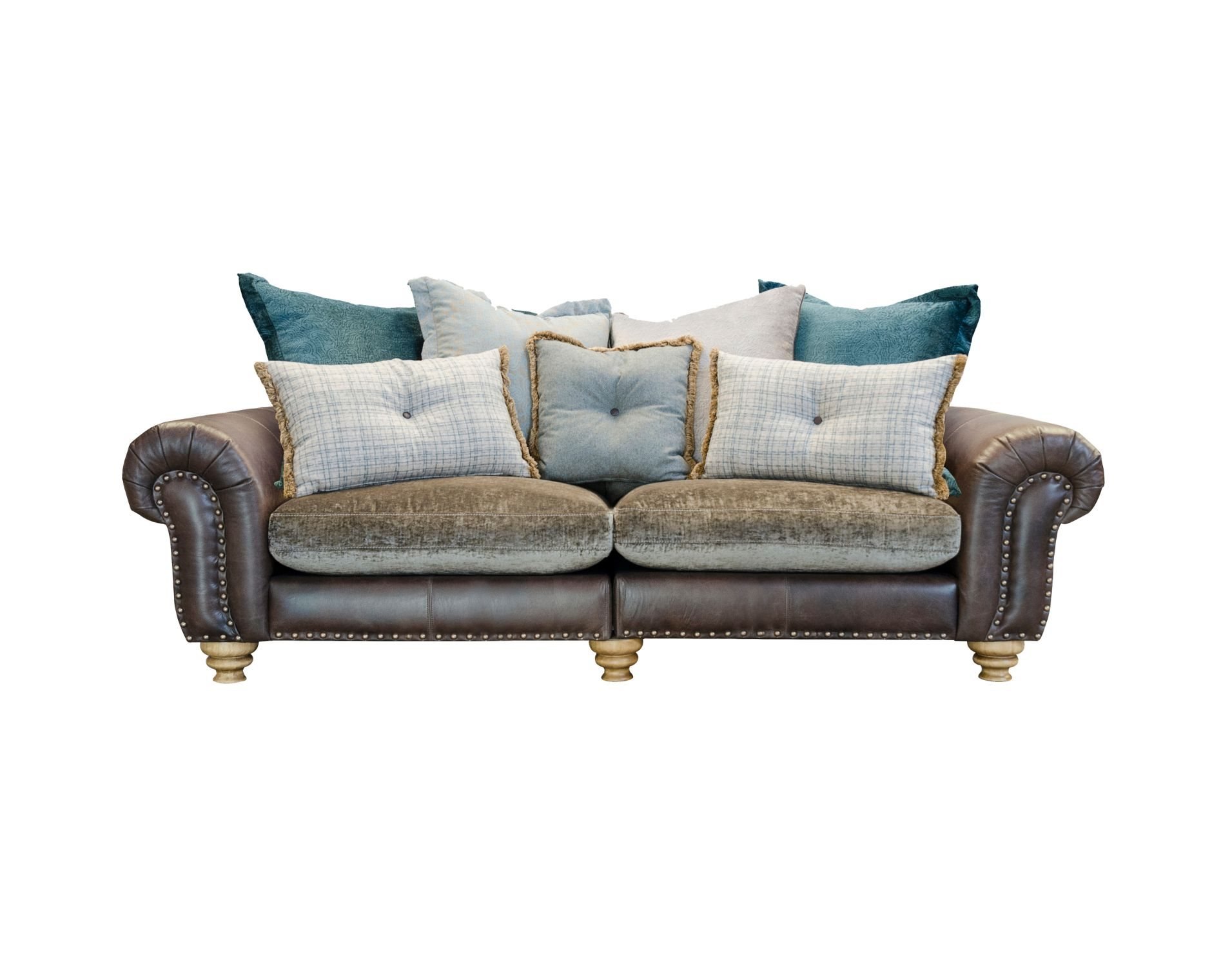 Alexander & James Bloomsbury 3 Seater Large Pillow Back Sofa