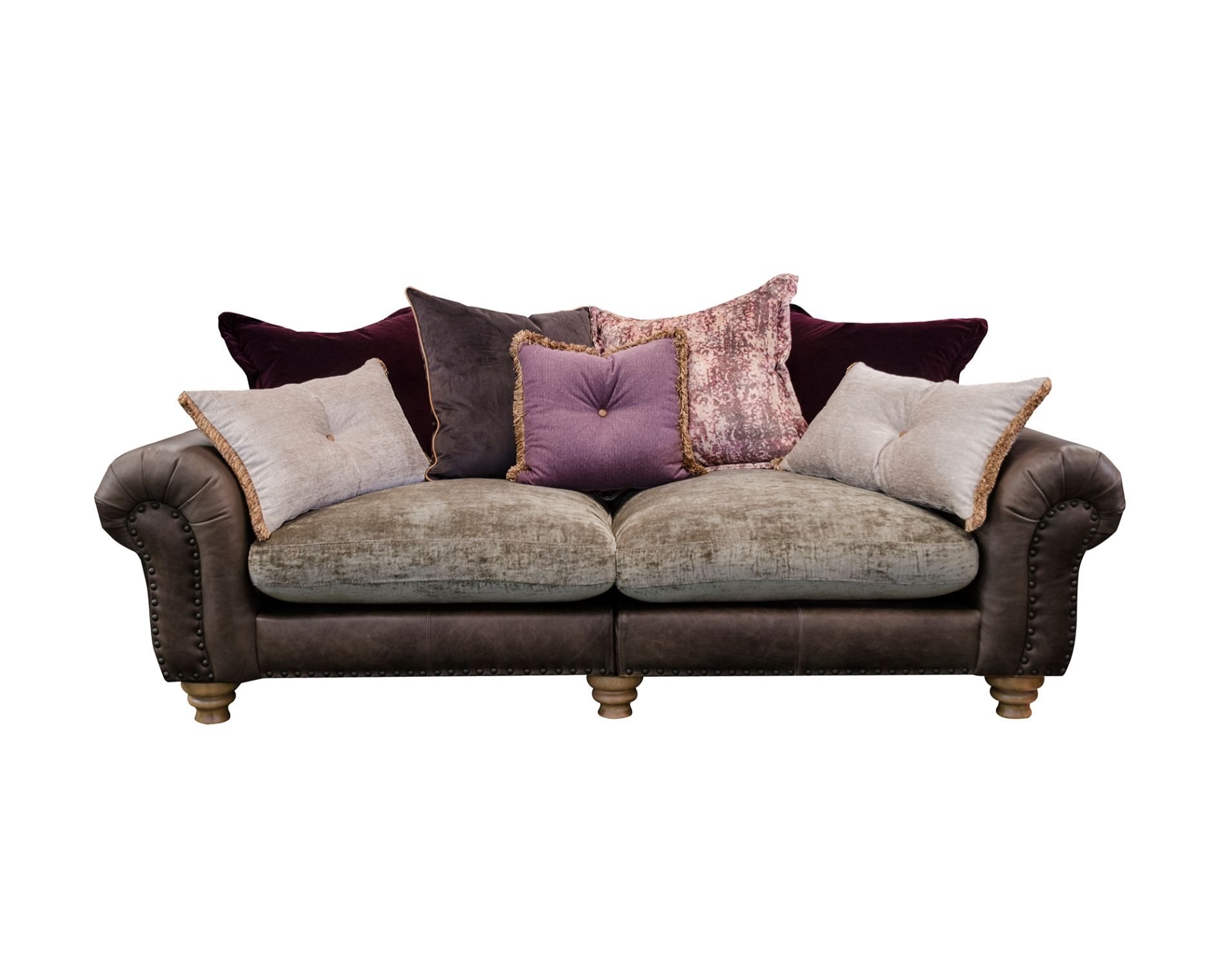 Alexander & James Bloomsbury 3 Seater Large Pillow Back Sofa