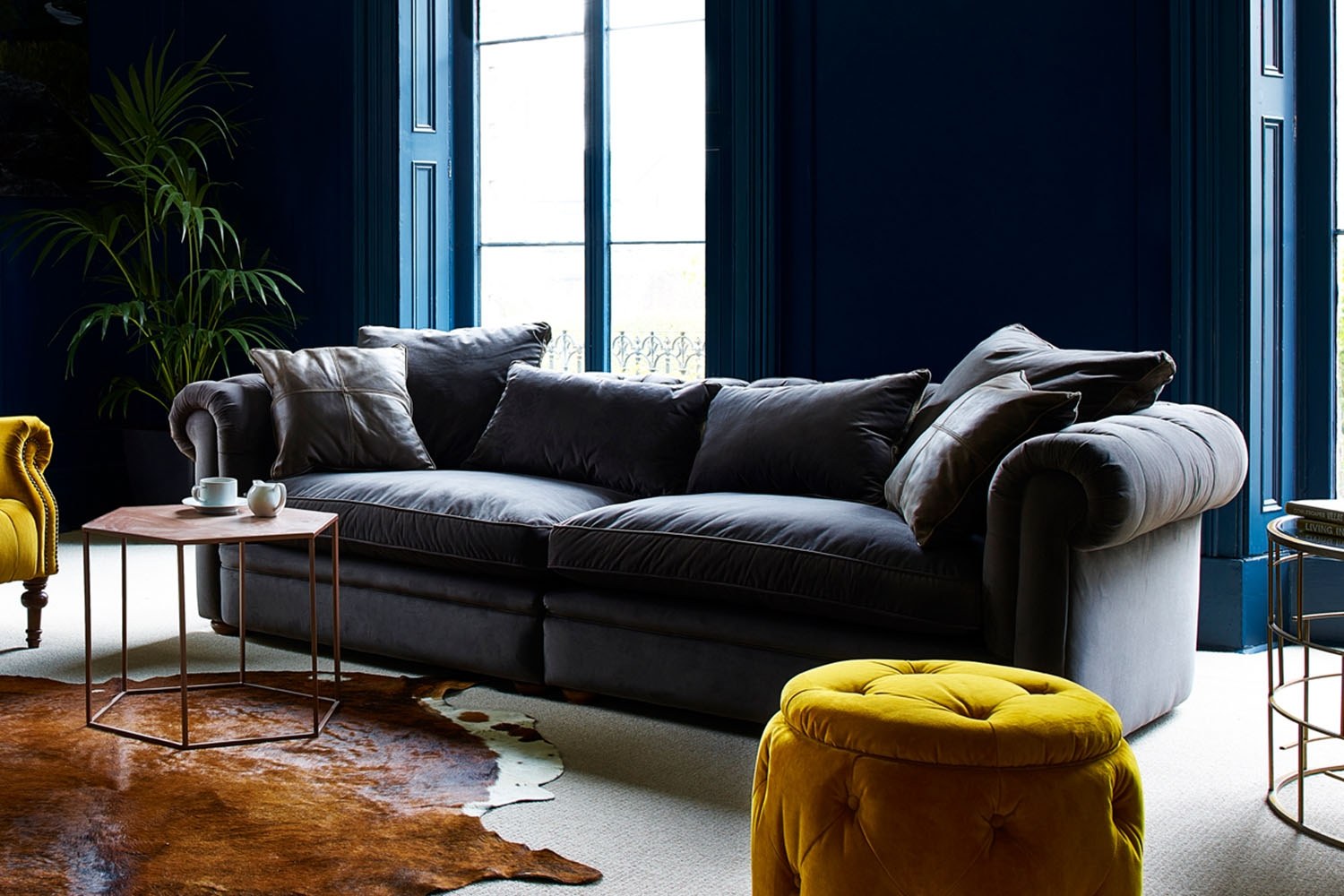 Alexander & James Retreat Leather Midi Sofa Furniture World