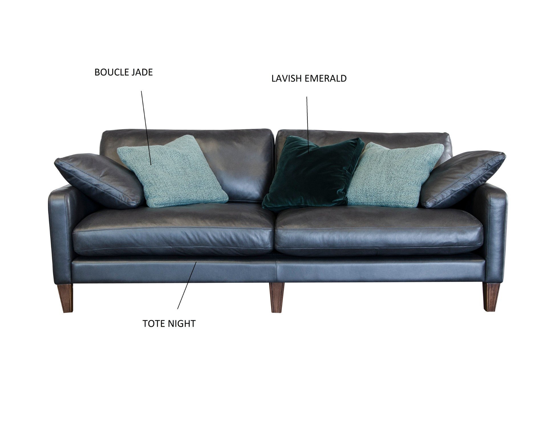 Alexander & James Hoxton Leather Maxi Sofa Furniture World