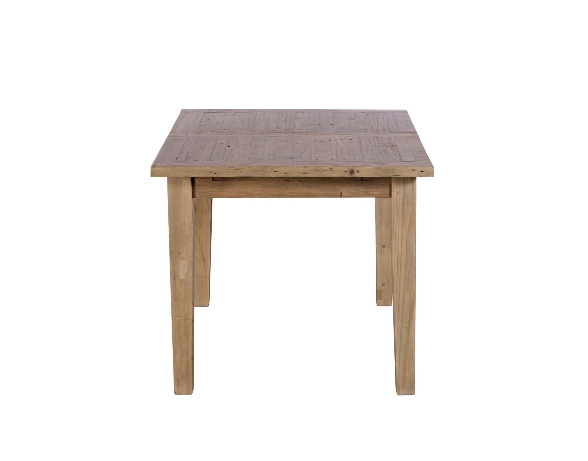 Malta Reclaimed Wood Extending Dining Table Set Valetta Furniture World