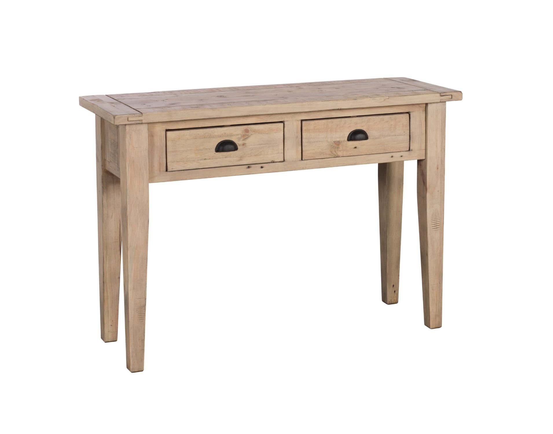 Malta Reclaimed Wood Console Table Valetta Valencia Furniture World
