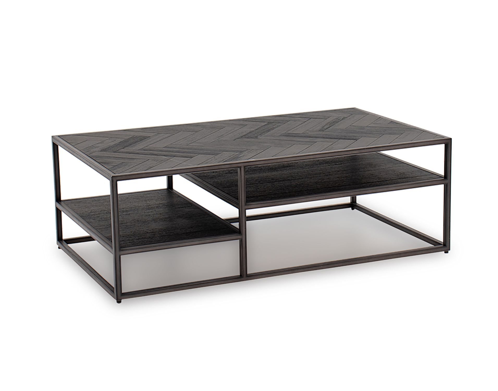 Vida Living Vermont Coffee Table in Dark Brown Furniture World