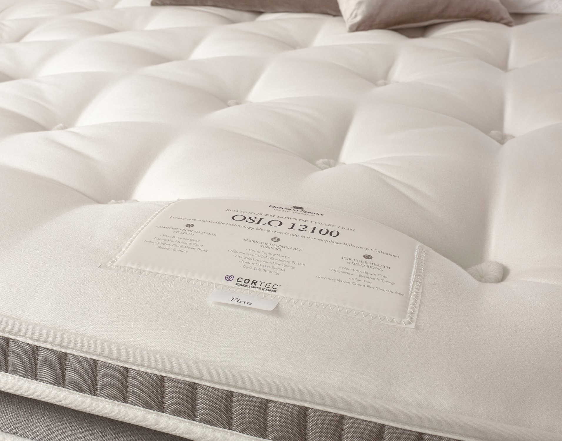 Harrison Spinks Oslo 12100 Mattress Furniture World