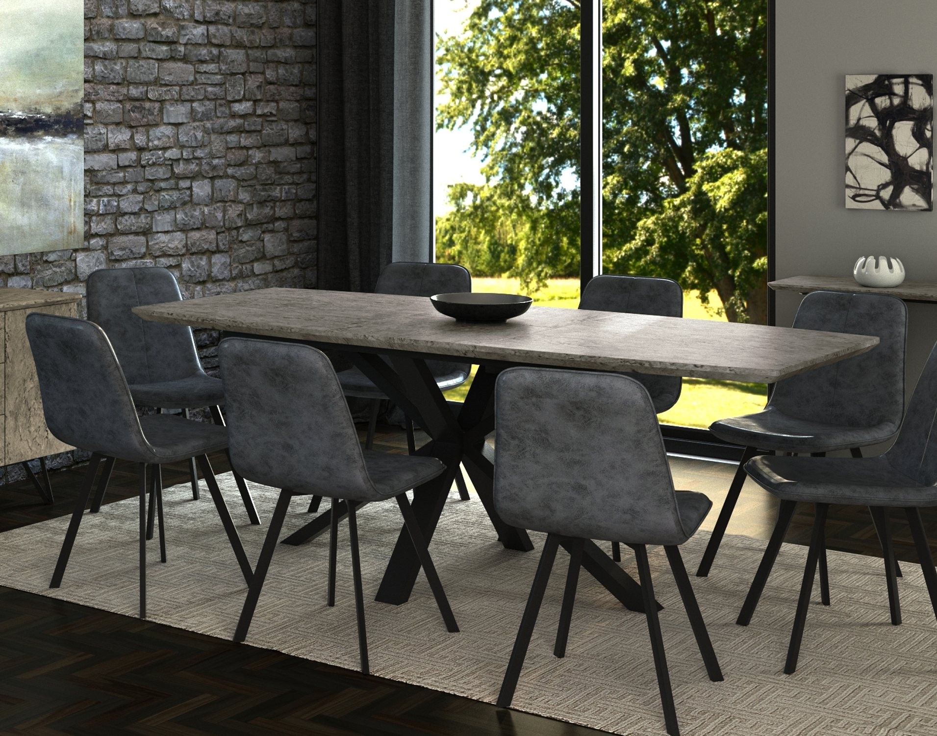 Titan Extending Dining Table Furniture World