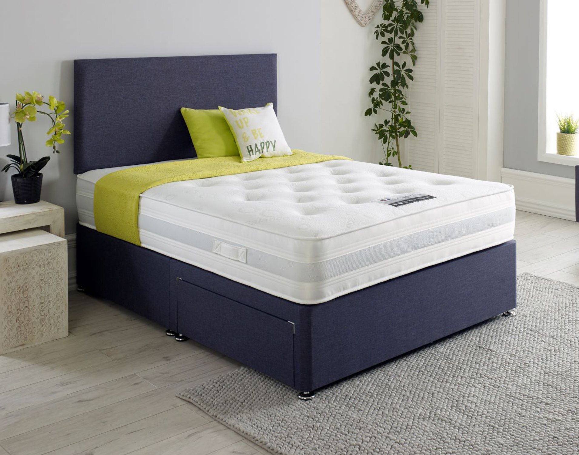 Divan base cheap and headboard