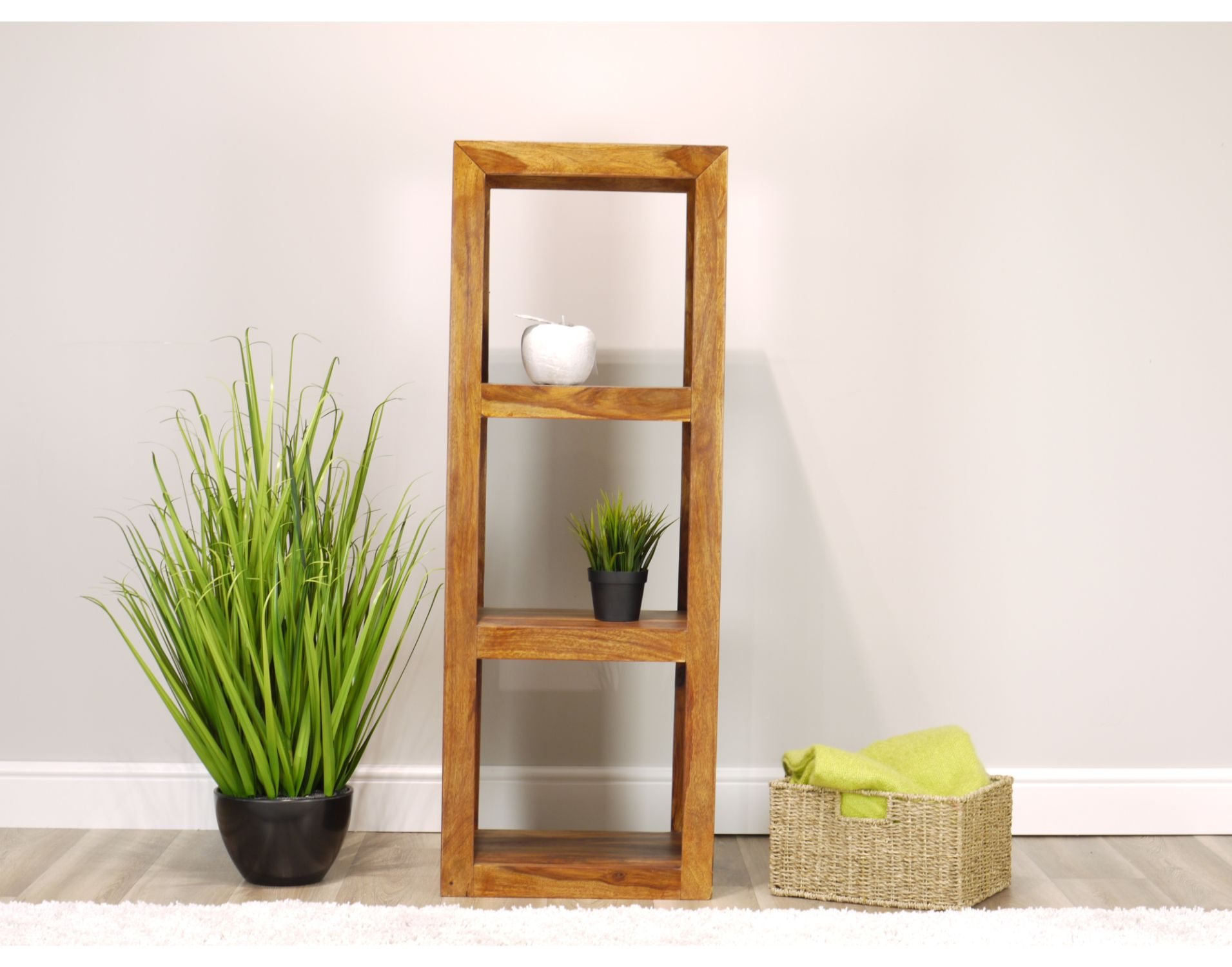 Oak City Indiana Rosewood Three Hole Storage Cube Furniture World