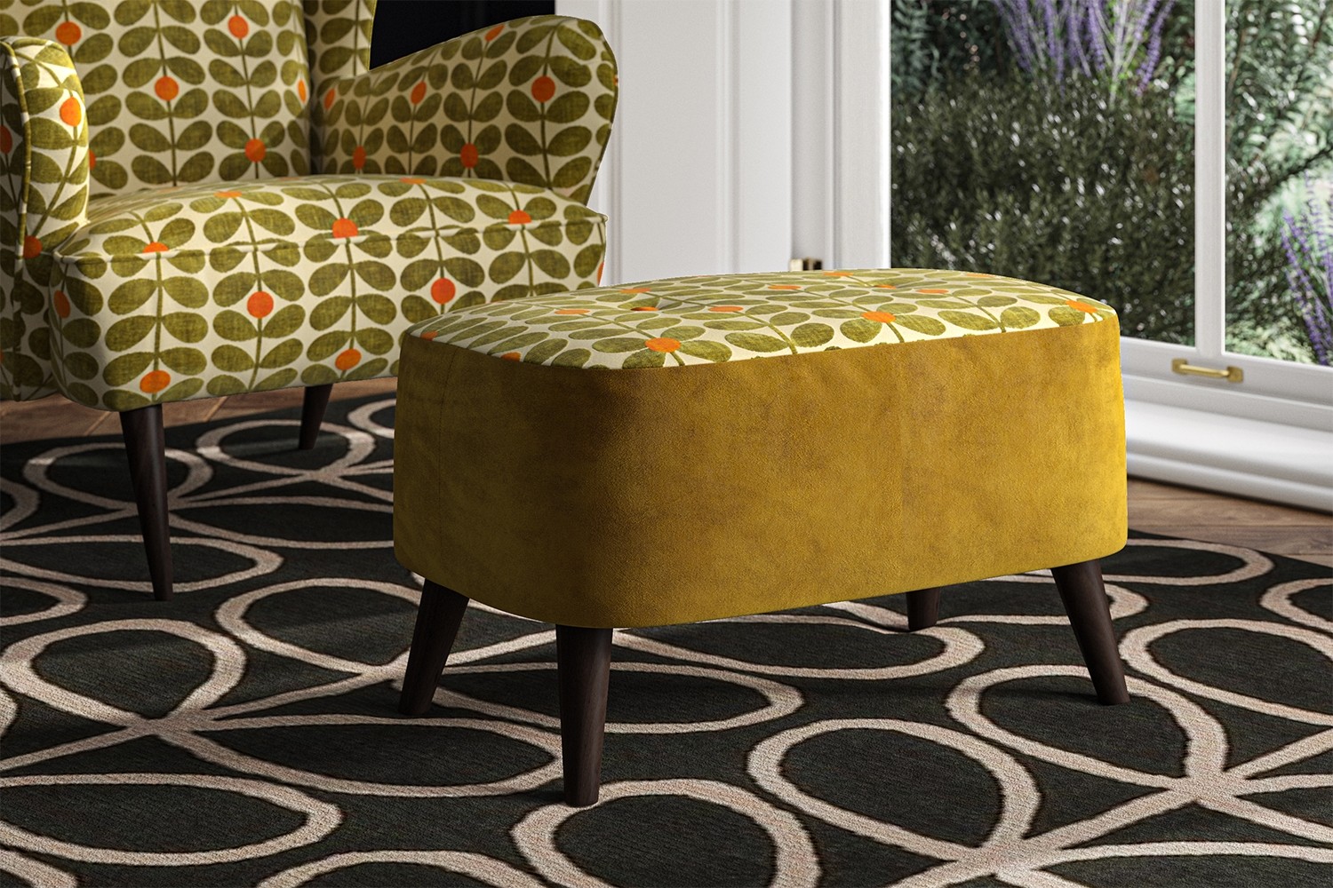 Orla Kiely Donegal Small Stool Furniture World