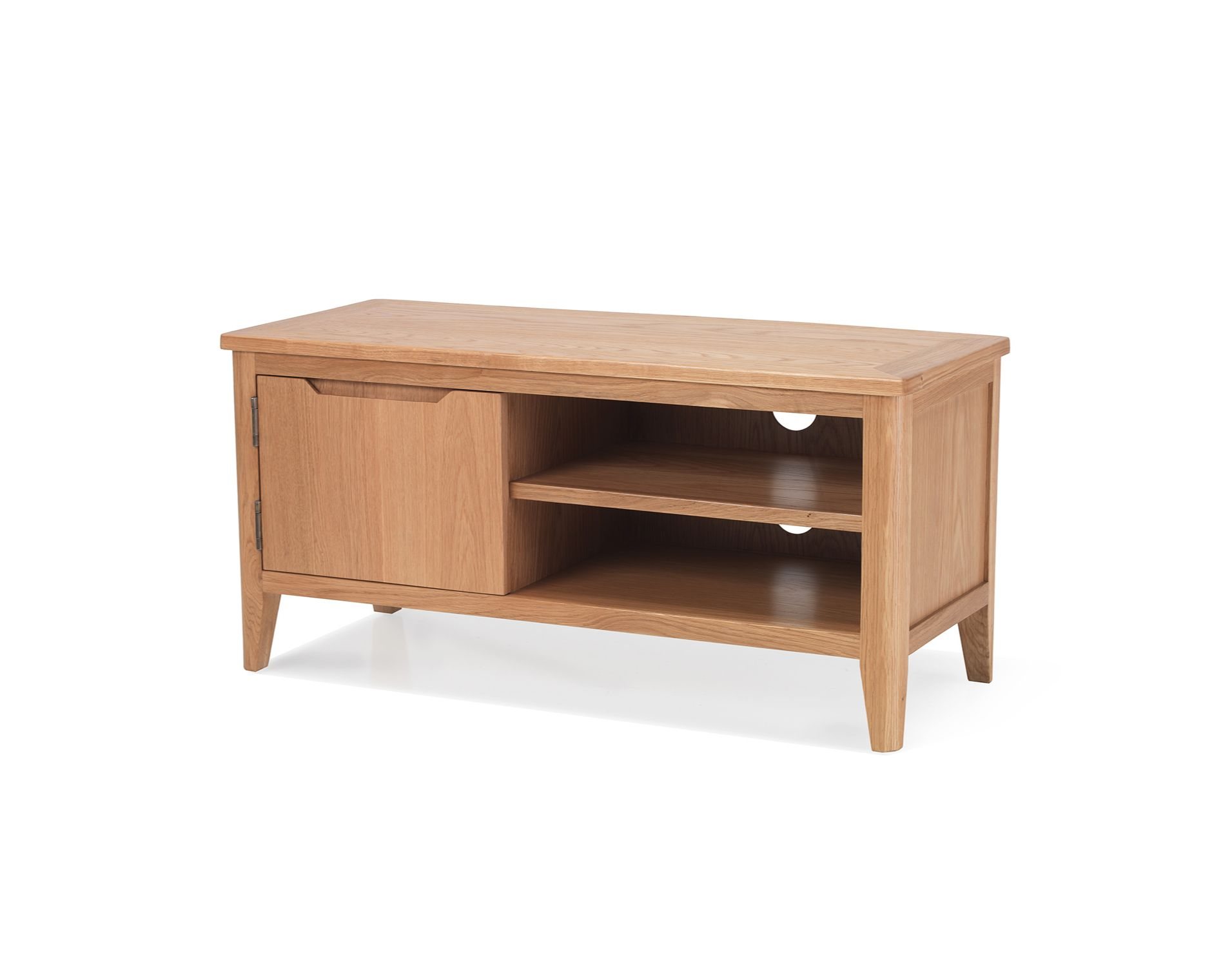 Oak media stand deals
