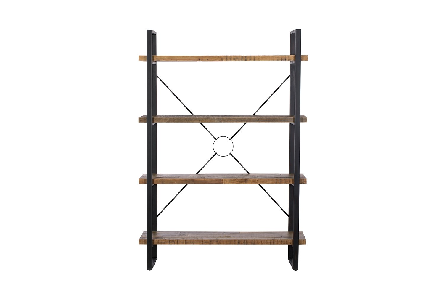 Grant Reclaimed Wood Tall Bookcase Brooklyn Nixon Furniture World