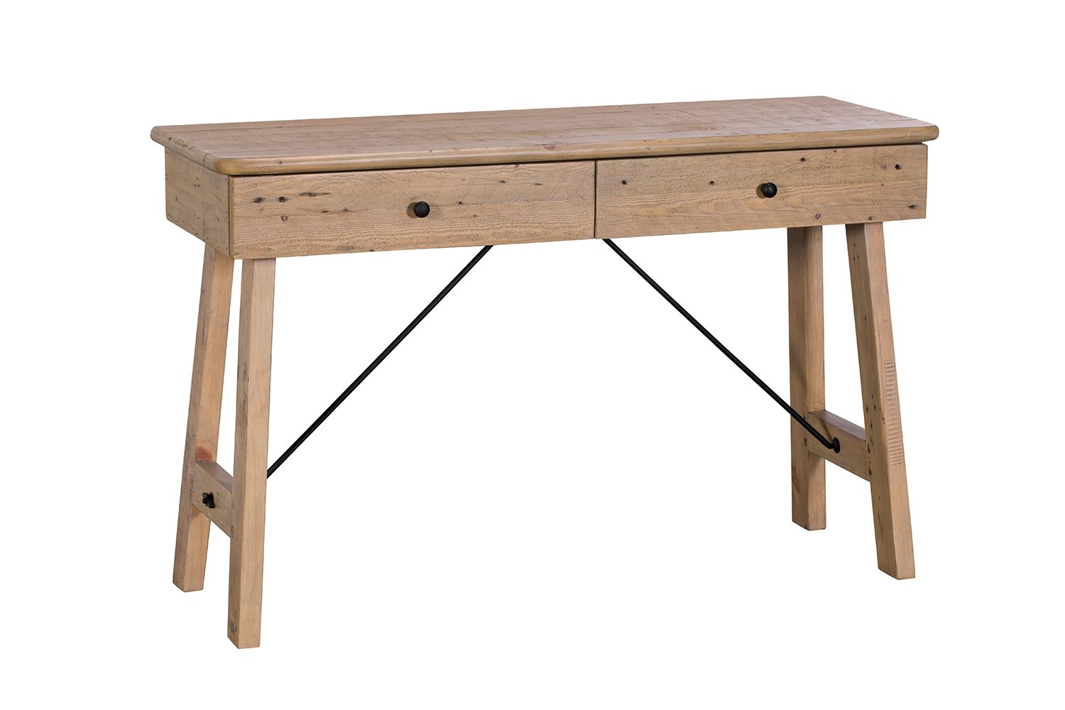Malta Reclaimed Wood Console Table Valetta Valencia Furniture World