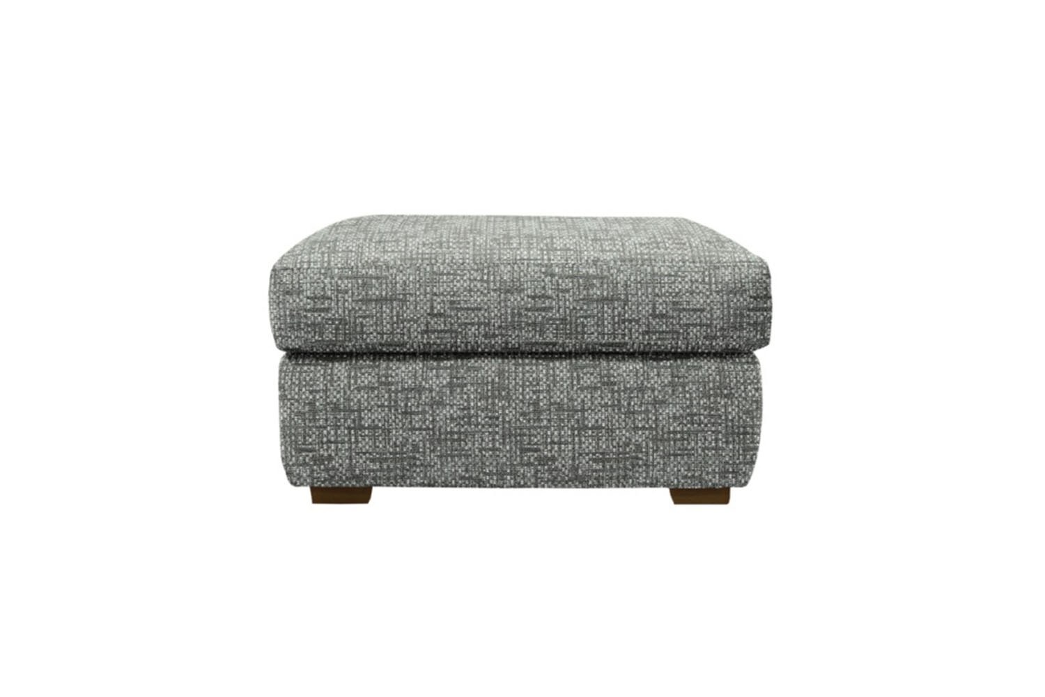 G Plan Seattle Fabric Footstool With Wood Feet Furniture World