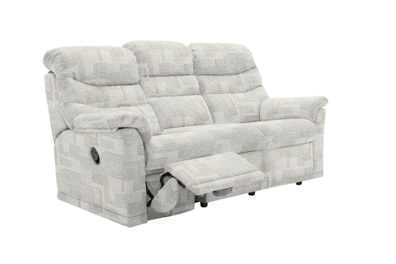 G Plan Malvern Fabric 3 Seater 3 Cushion Sofa Furniture World