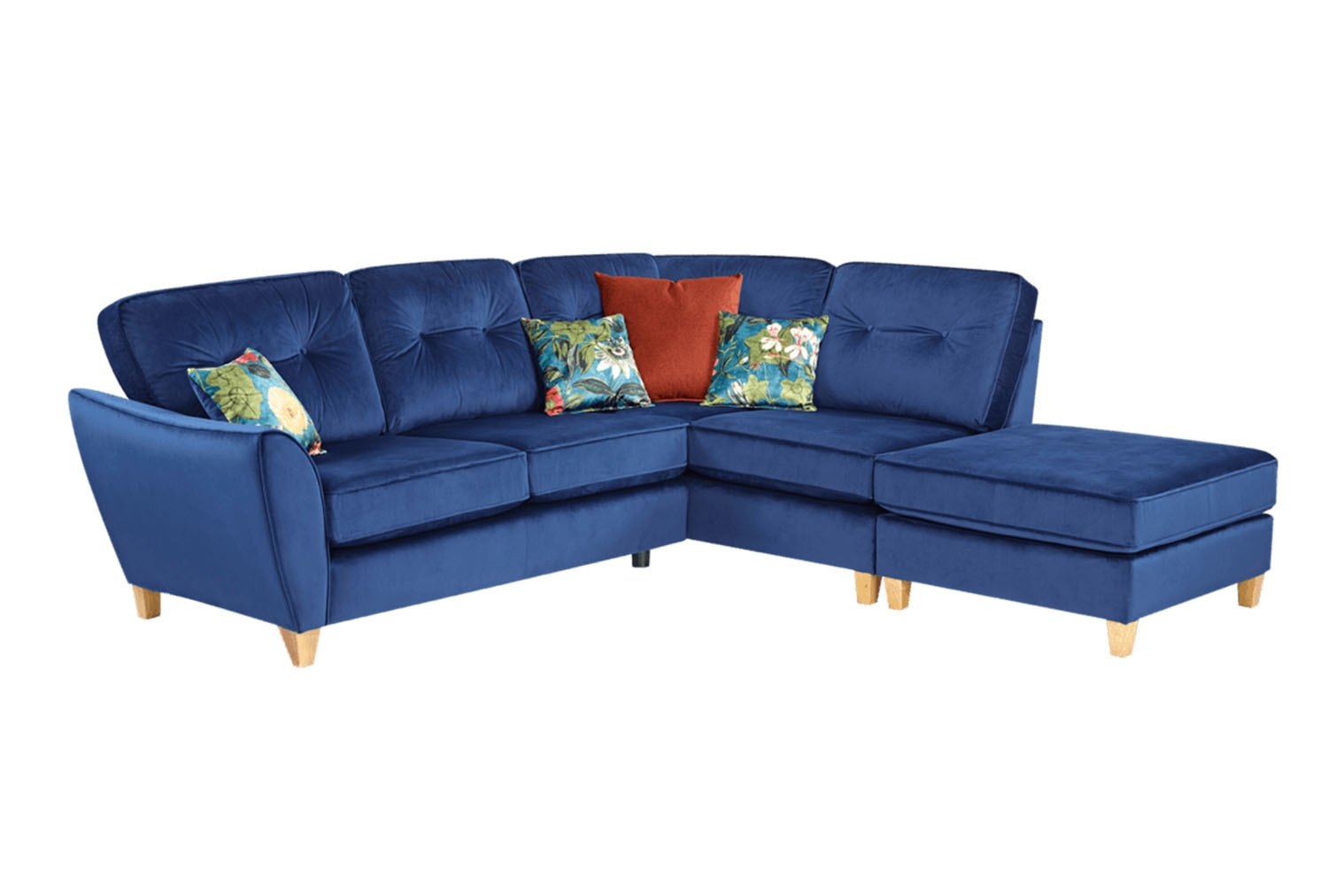 Ashleigh Small Corner Chaise Sofa Furniture World