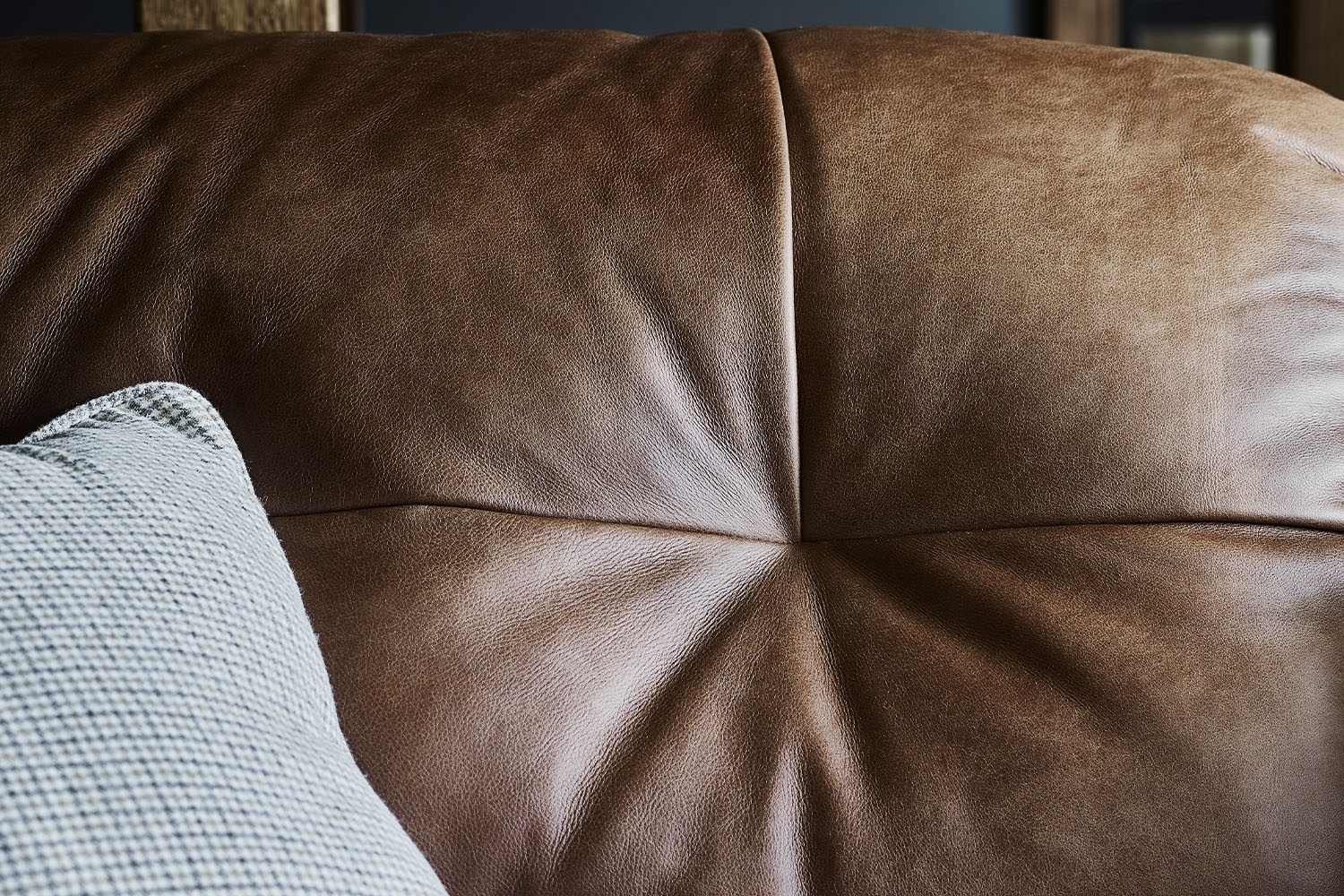 Alexander & James Bailey Leather 2 Seater Sofa Furniture World