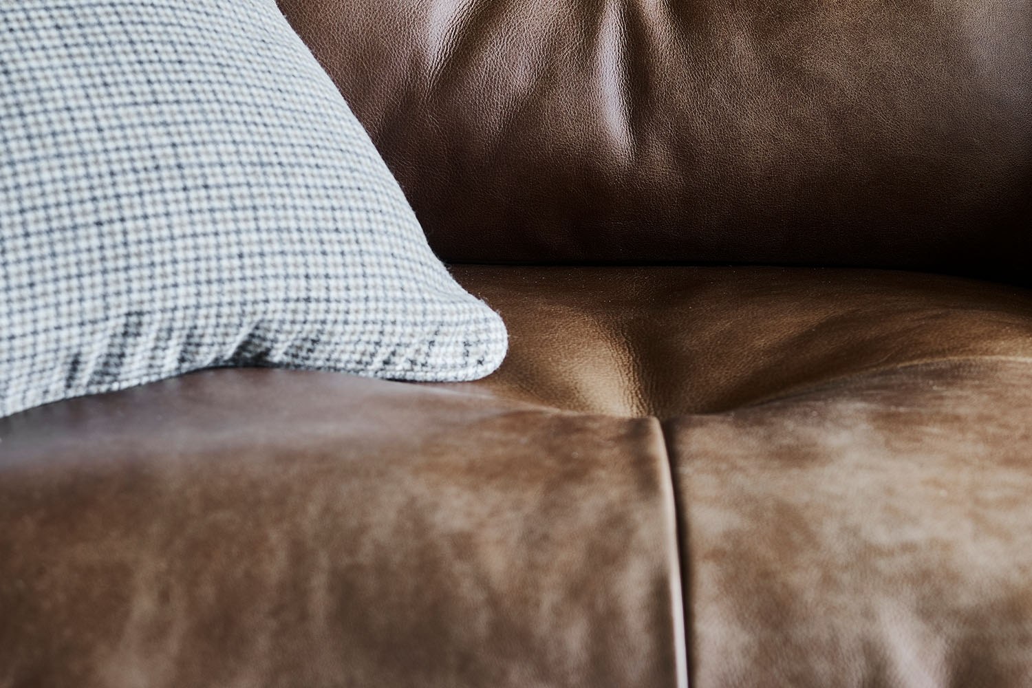 Alexander & James Bailey Leather 2 Seater Sofa Furniture World