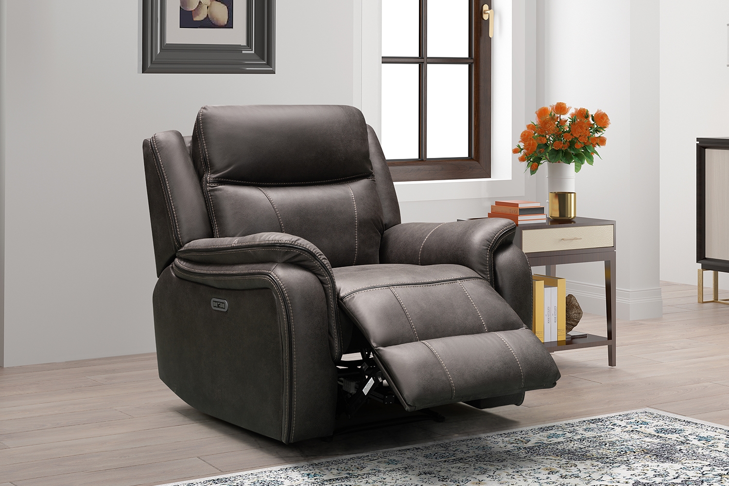 Activate the Manual Recline Lever or Switch