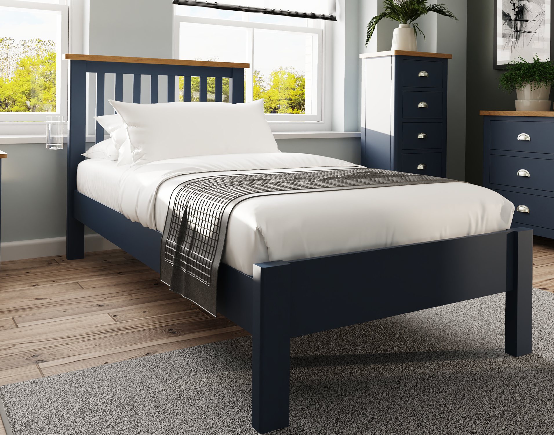blue oak bedroom furniture