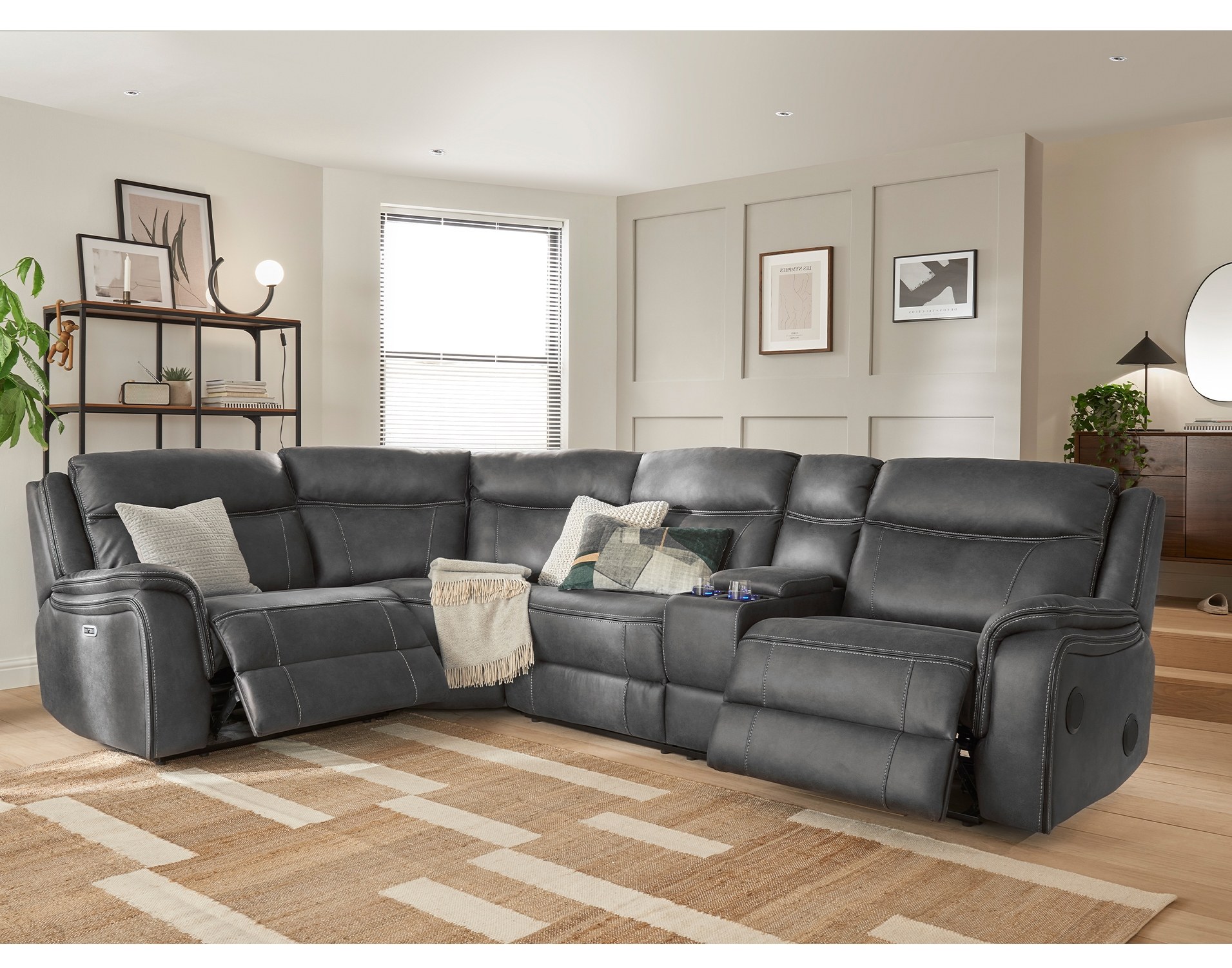 The Ultimate Smart Tech Medium Corner Sofa Furniture World