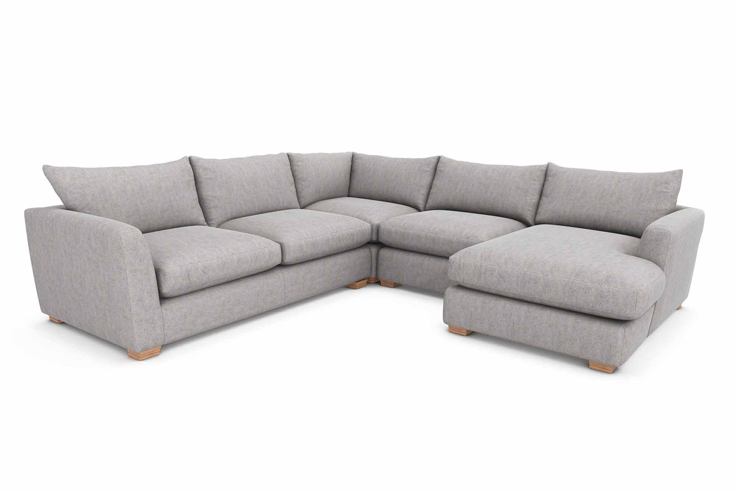 Metz 5 Seater L Shaped Sectional Corner Sofa Furniture World