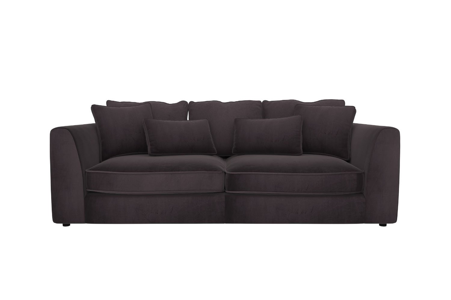 Barcelona Harrington Large Velvet Sofa Furniture World
