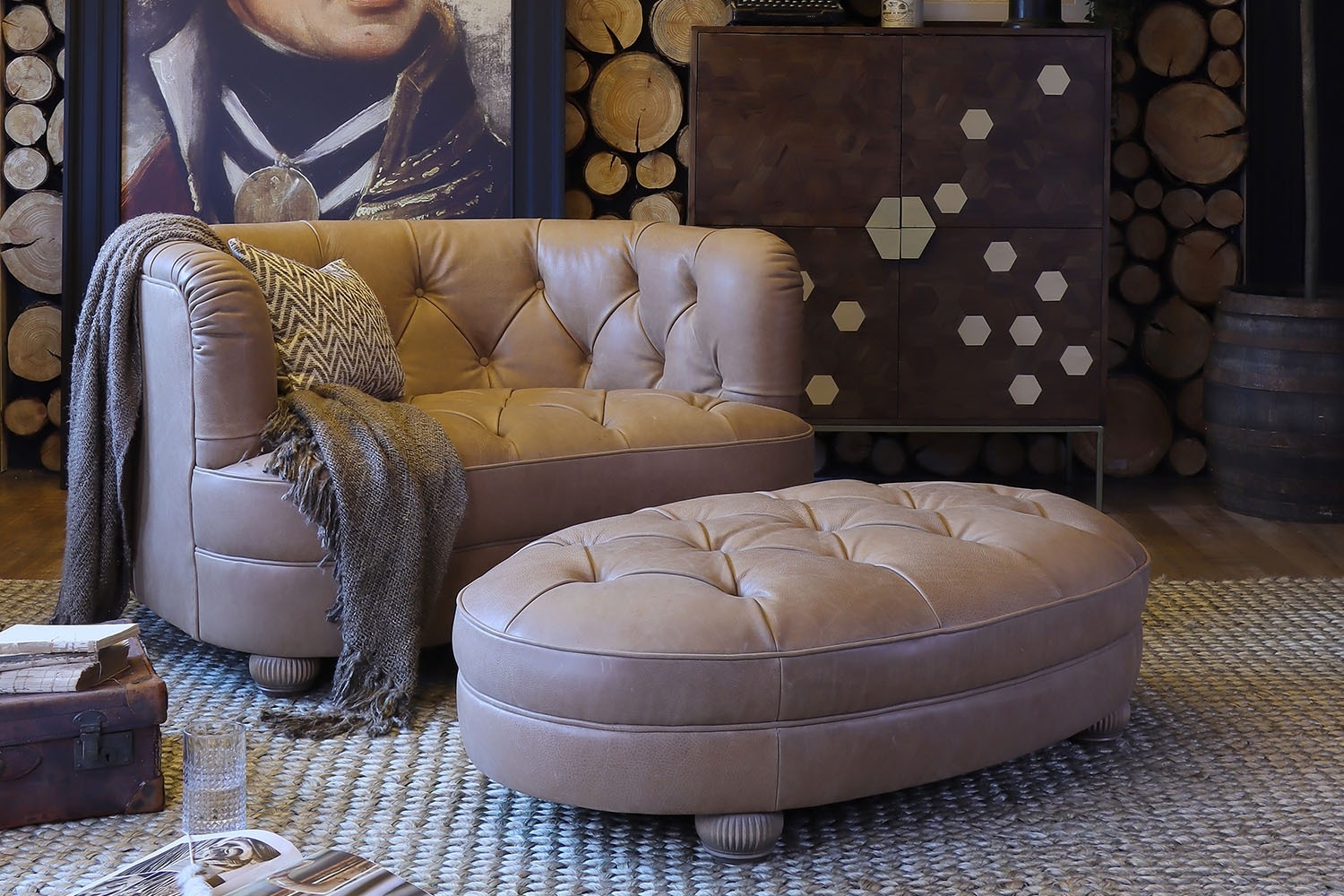 Tetrad Heritage Strand Snuggler Chair | Furniture World