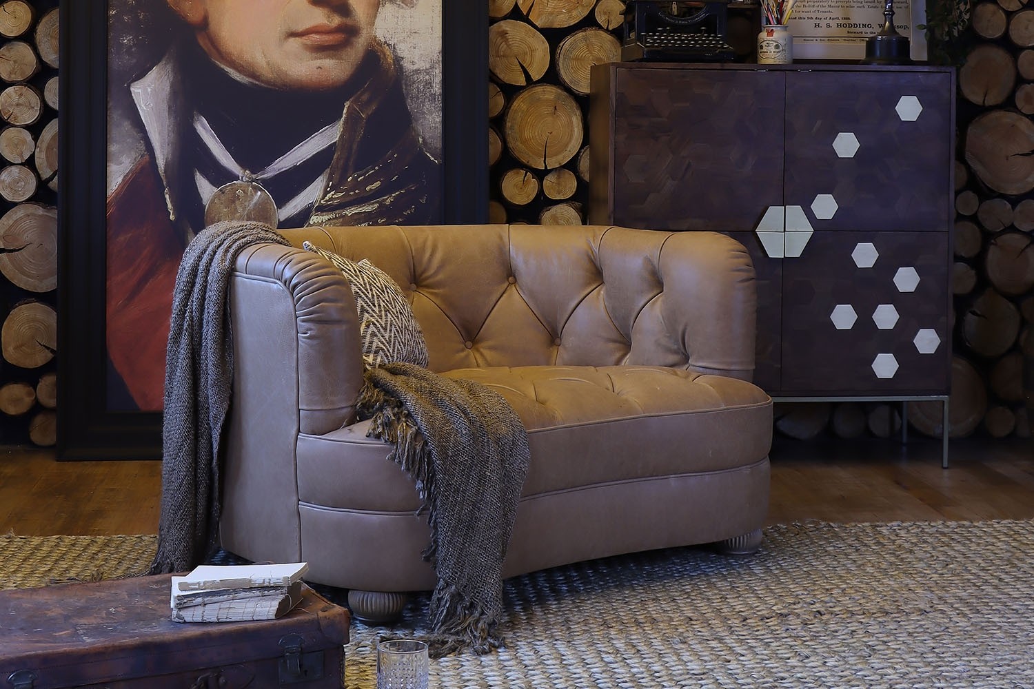 Tetrad Heritage Strand Snuggler Chair | Furniture World