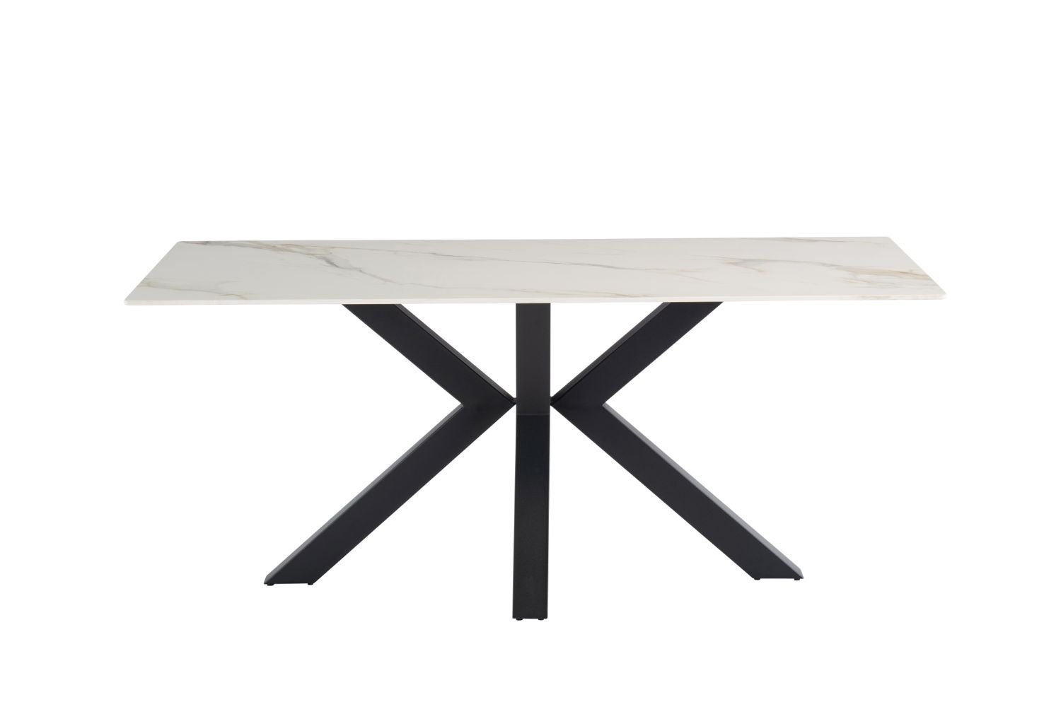 Cleveland Sintered Stone XFrame 1.8m Dining Table with Kass Gold Top