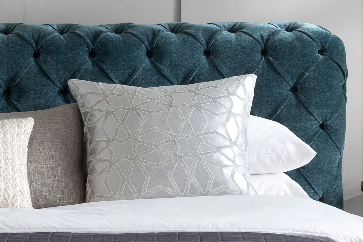 Croydon Clapham Upholstered Bed Frame Furniture World