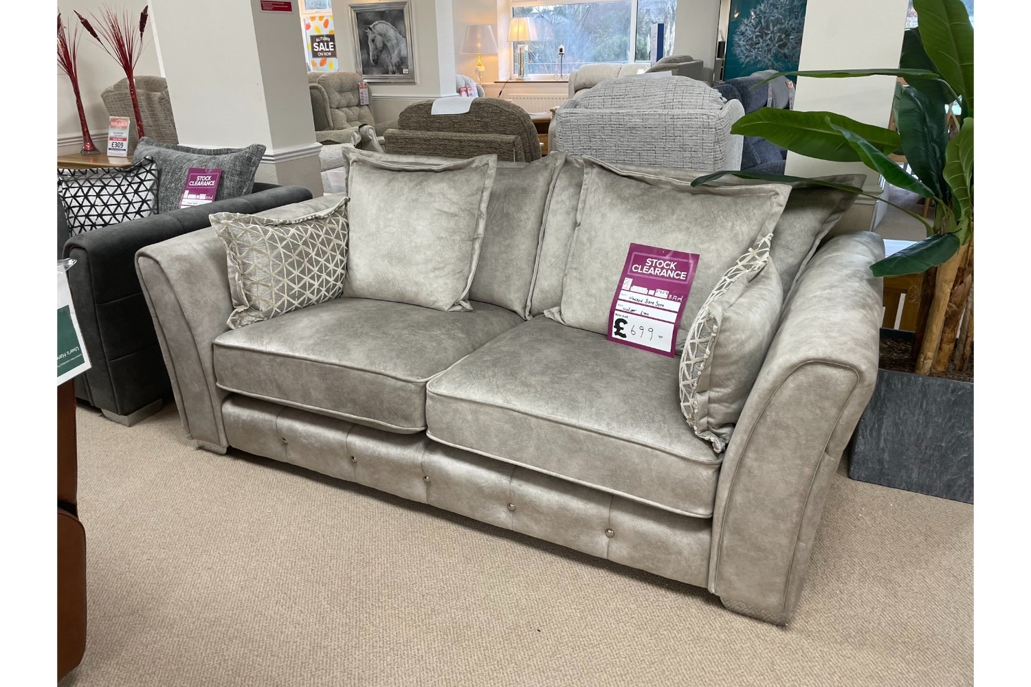 Hanson 3 Seater Sofa Furniture World