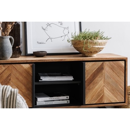 Camden Reclaimed Teak Wood TV Unit