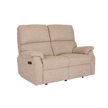 Celebrity Furniture Newstead Fabric Recliner 2 Seater Sofa with Headrest & Lumbar