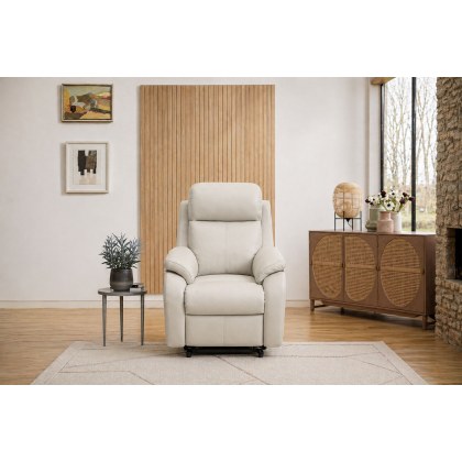 G Plan Kingsbury Leather Elevate Standard Chair With Dual Motor
