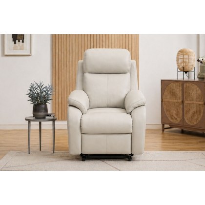 G Plan Kingsbury Leather Elevate Standard Chair With Dual Motor