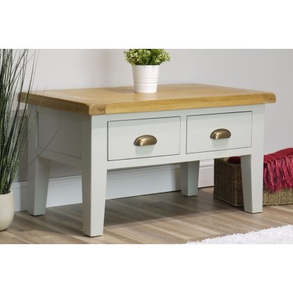 Cotswold Grey Painted Oak Coffee Table