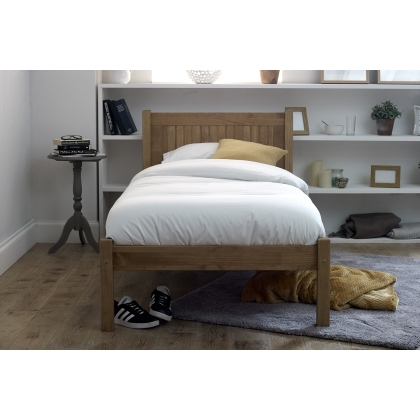 Capri Wooden Pine Slatted Bed Frame