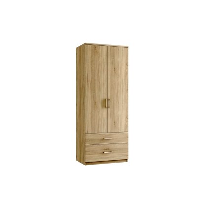 Malena Double Wardrobe with Drawers