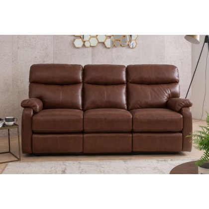 Monet Leather 3 Seater Sofa Monet Leather 3 Seater Sofa