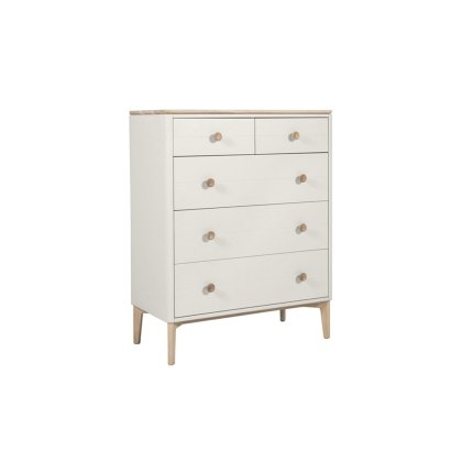Vida Living Marlow Medium Chest of 5 Drawers
