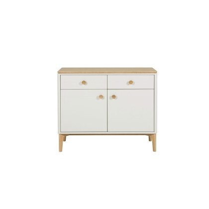 Vida Living Marlow Small Sideboard in Cashmere Oak and Taupe Vida Living Marlow Small Sideboard in Cashmere Oak and Taupe