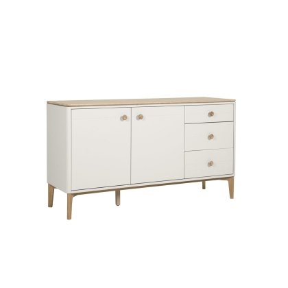 Vida Living Marlow Large Sideboard in Cashmere Oak and Taupe Vida Living Marlow Large Sideboard in Cashmere Oak and Taupe